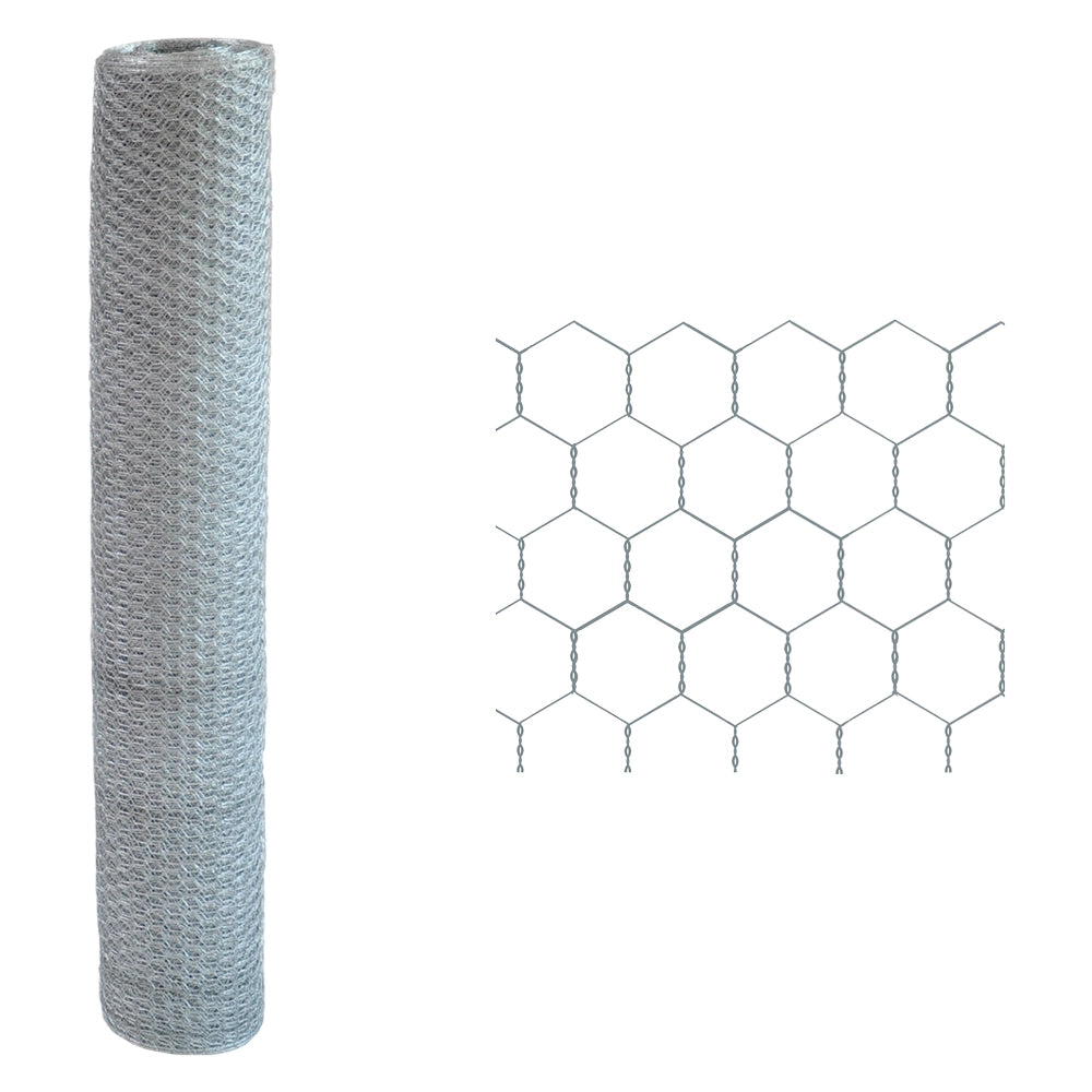 RETE TRIPLA TORSIONE ESAGONALE 25 x 3 Filo Ø mm. 0,8 - H. cm 120 x mt. 25  - SIDEX