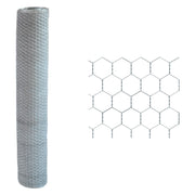 RETE TRIPLA TORSIONE ESAGONALE 25 x 3 Filo Ø mm. 0,8 - H. cm 120 x mt. 25  - SIDEX