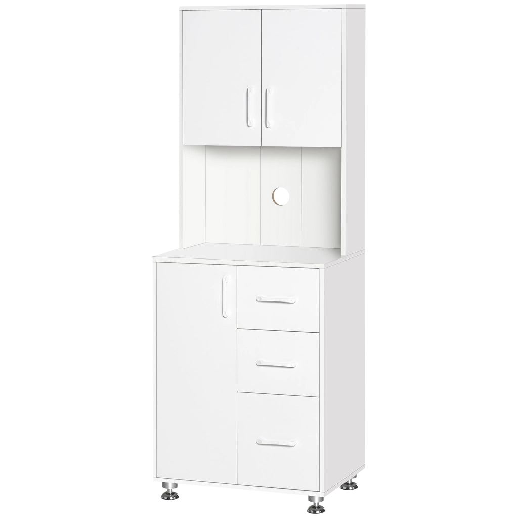 Armadio da cucina ¨C zephmum ¨C bianco 60x40x160 cm