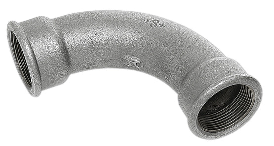 CURVA F F GHISA ZINCATA D  1             2- AMAFLEX- 1,0 pz