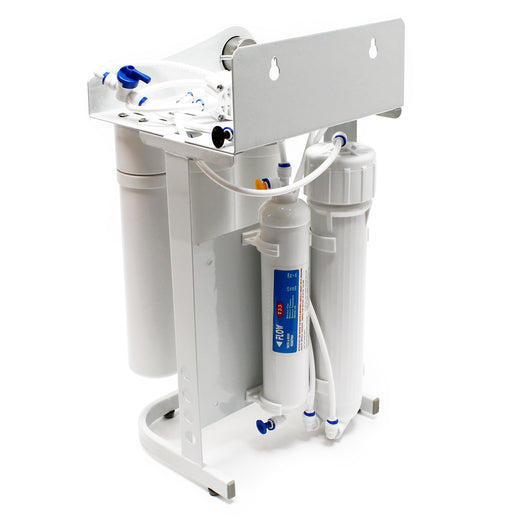 Naturewater Impianto osmosi inversa, filtrazione a 5 stadi 180 l/giorno, con serbatoio e manometro