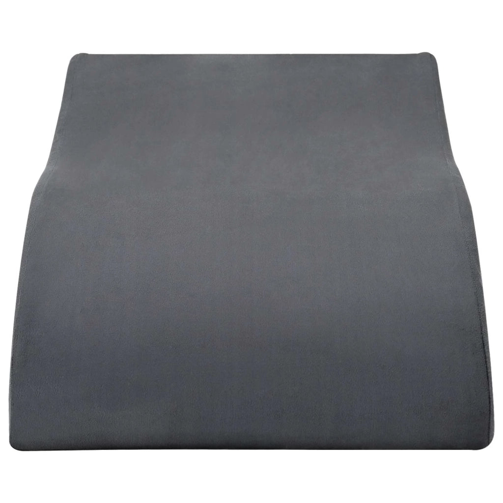 Cuscino per Gambe Grigio 68 x 41 x 24 cm Schiuma PU 42020185
