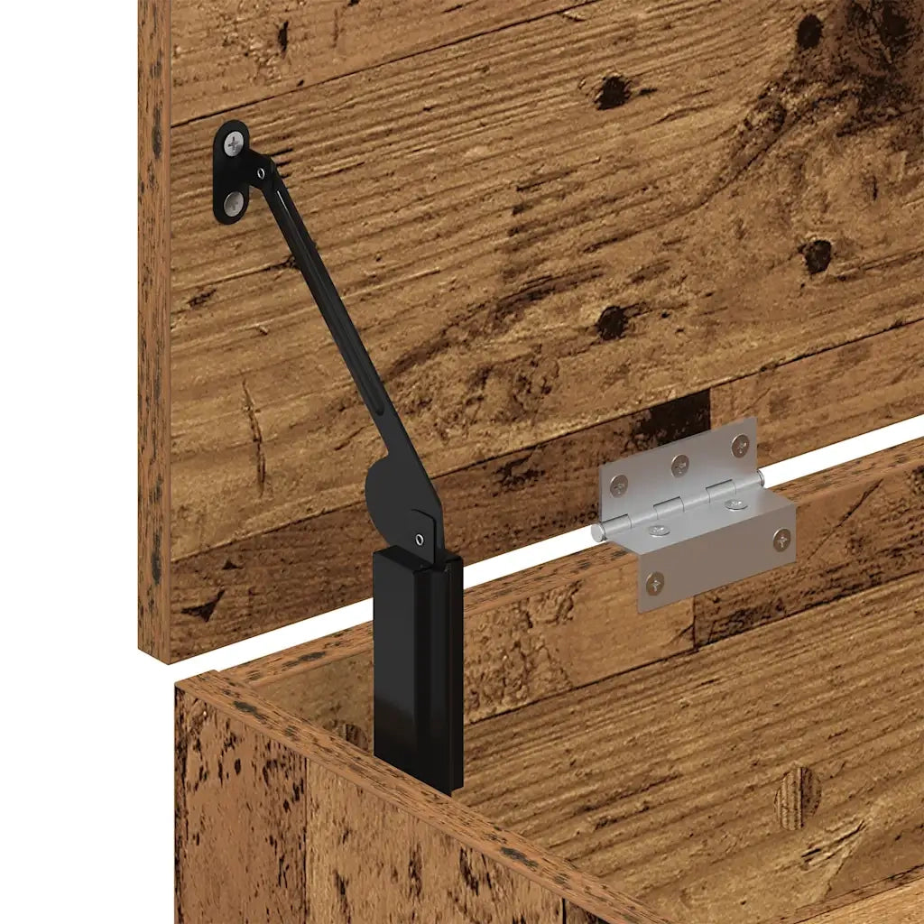 Scarpiera Legno Antico 102x30,5x45 cm in Legno Multistrato 859143