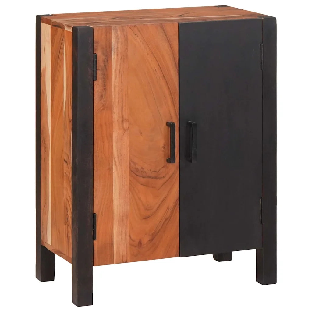 Credenza 3 pcs Marrone 55 x 30 x 75 cm Legno di Acacia Massello 3321525
