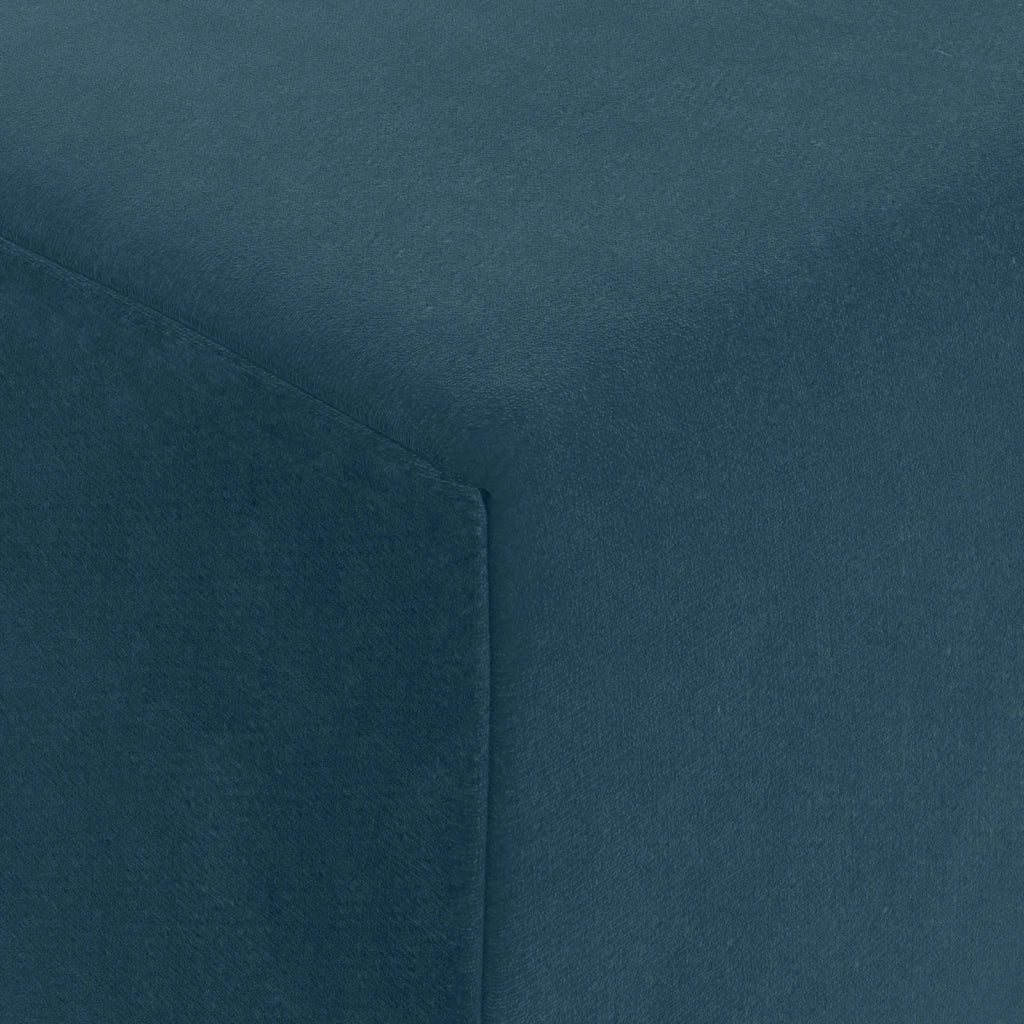 Divano Letto Pieghevole Blu 120 x 60 x 49 cm Tessuto