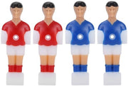Set di calciatori da tavolo - 12,7 mm diametro foro - Materiali sintetici - Leggero - Sostenibile - Artigianato