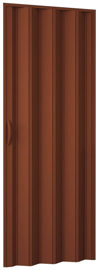PORTA A SOFFIETTO PVC CM 82x214 NOCE