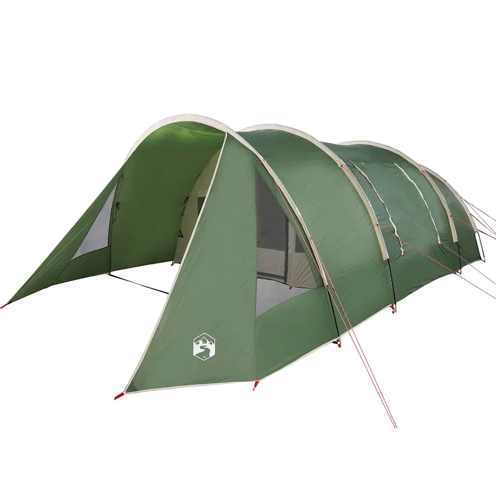 Tenda Tunnel per 5 Persone 5 persona Verde e Bianco 42004041
