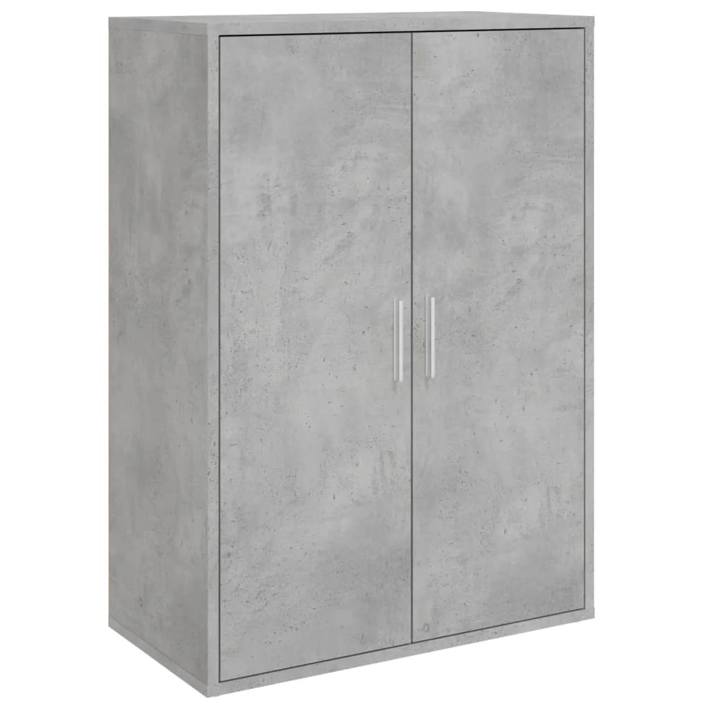 Buffet credenza cassettiera armadio mobile contenitore organizer per cucina soggiorno salotti set da 2 60 x 31 x 84 cm legno ingegnerizzato grigio 02_0036862