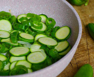 Batteria di Pentole 13 Pezzi Antiaderente Induzione Bisetti Stonerose