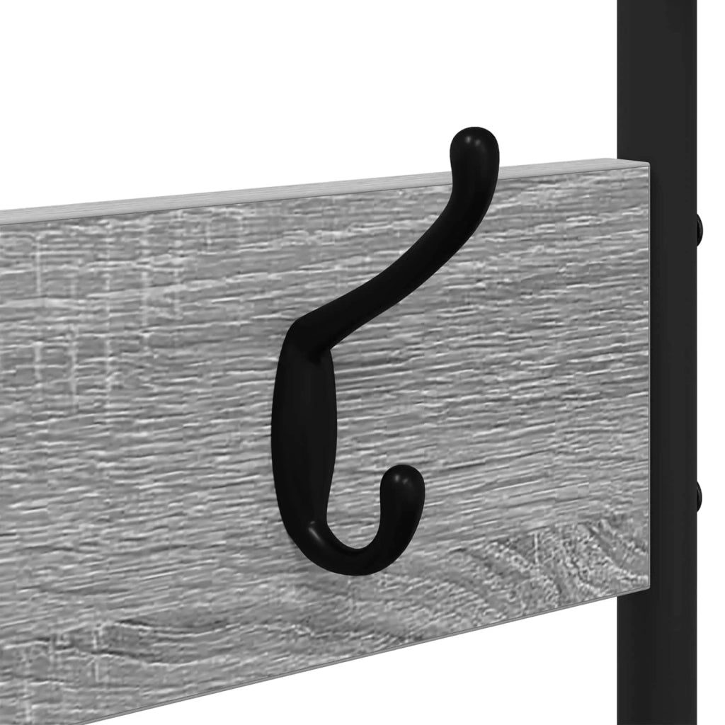 Appendiabiti con panca per scarpe Sonoma grigio 8012047