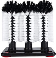 Set di 3 Spazzole per Pulizia Vaschette e Vetri