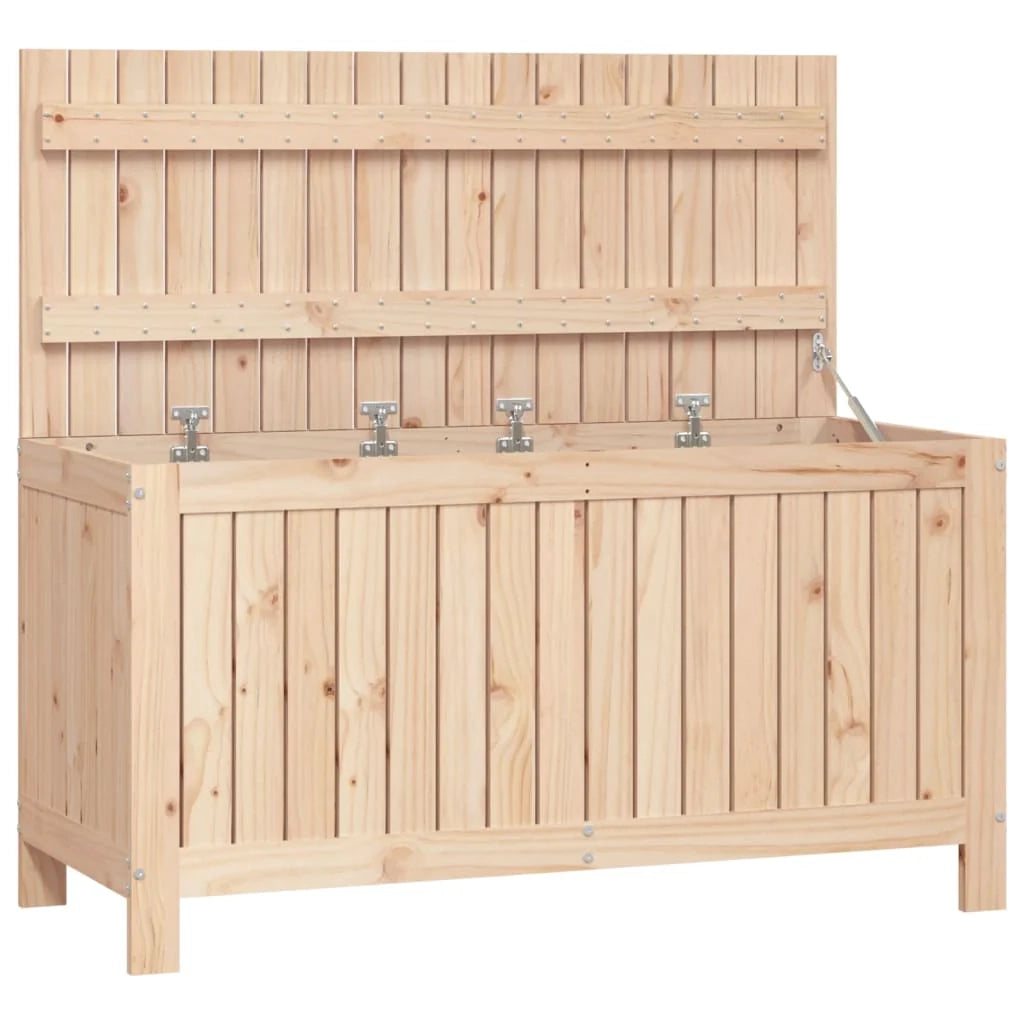 Baule/contenitore da giardino 115 x 49 x 60 cm legno di pino massiccio 02_0013001