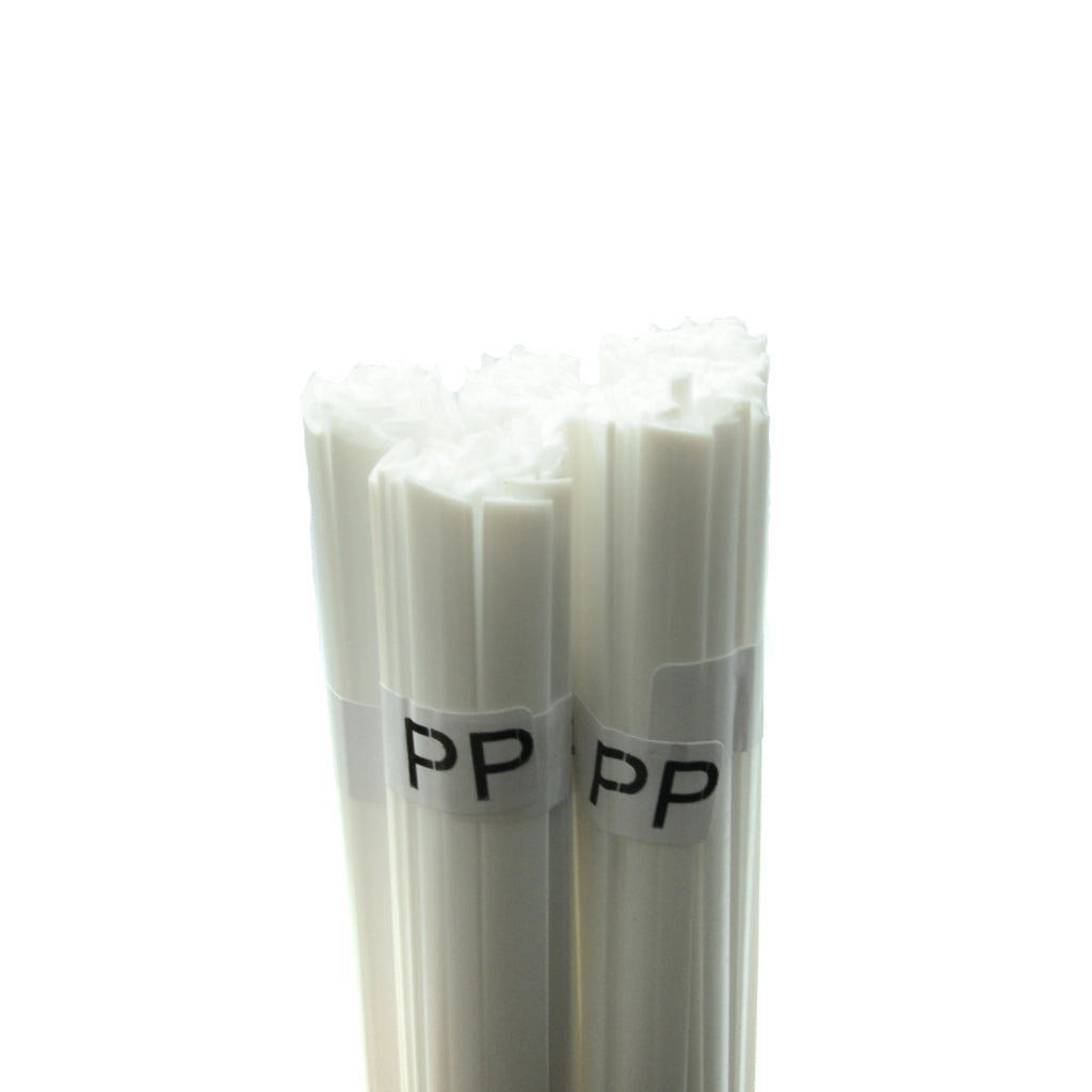 Saldatore Plastica PP Bianco 100g – Alta Qualità, Granuli Puri | Filo 42 cm, 260-330°C