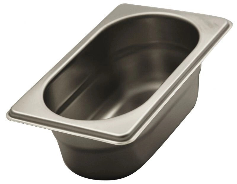 Contenitore Gastronomia Gastrò per Alimenti 0,6 Litri in Acciaio Inox 65 h mm
