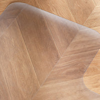 Tappetino per Sedia Ufficio Salvapavimento 90x120 cm in Plastica Trasparente