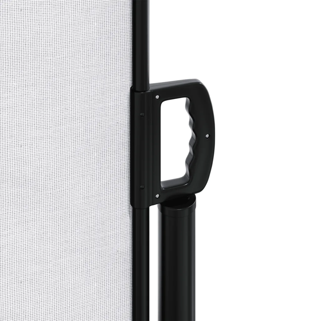 Tenda da Sole Laterale Retrattile-Tenda parasole per balcone per giardino Bianca 160x1200 cm