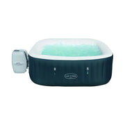 Vasca idromassaggio gonfiabile Bestway Lay-Z-Spa Ibiza AirJet 180x180x66 cm quadrata 4-6 posti con riscaldamento e massaggio
