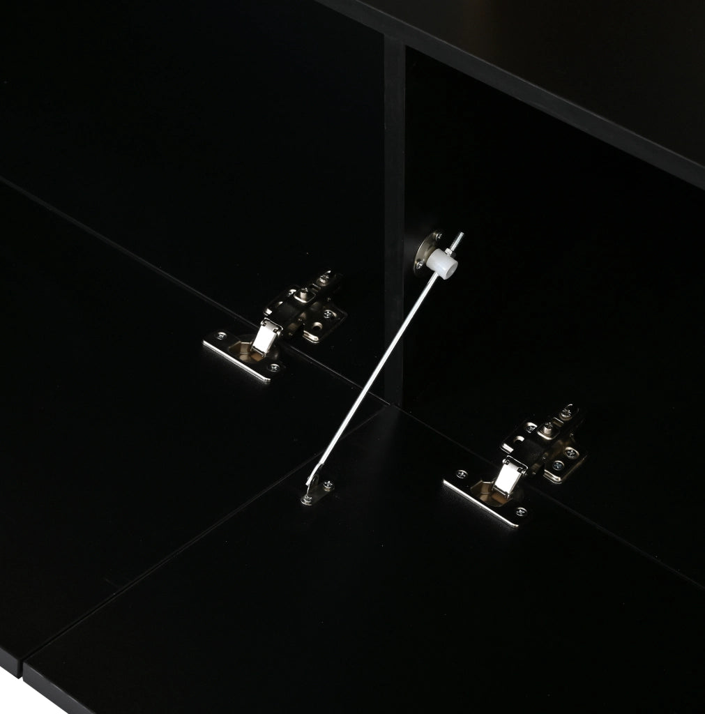 Mobile TV moderno con illuminazione a LED e vani contenitivi