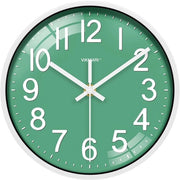 Orologio da Parete, Piccolo 20cm, Moderno, Verde, Silenzioso, Analogo per Camera da Pranzo, Cucina, Ufficio, Camera da Letto, Scuola
