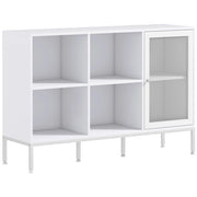 Credenza da cucina ¨C zephmum ¨C bianco, 120x37x81,5 cm