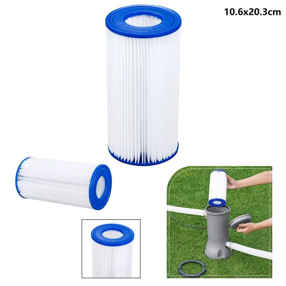 Trade Shop - Filtro Cartuccia Iii-a Di Ricambio Per Pompe Da 5.678l/h Pompa Per Piscina 58012 -