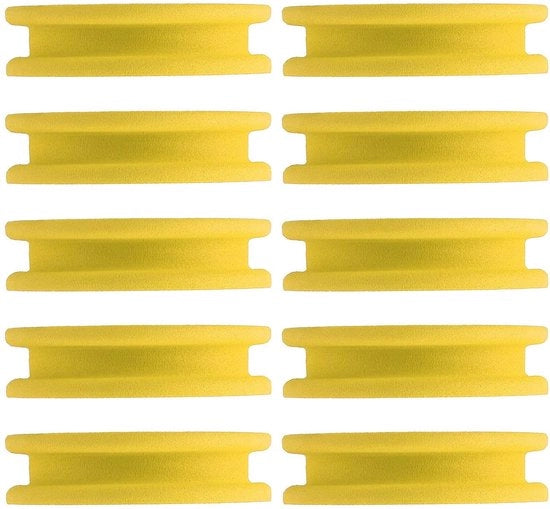 Kit di spazzole per pesca a schiuma 10 pezzi - piastre ondulate - avvolgitore di filo da pesca - schiuma duratura - leggero - resistente e pratico - supporto per filo da pesca 

specifiche tecniche: 
- 10 pezzi 
- schiuma duurzaam 
- leggero 
- slijtvast