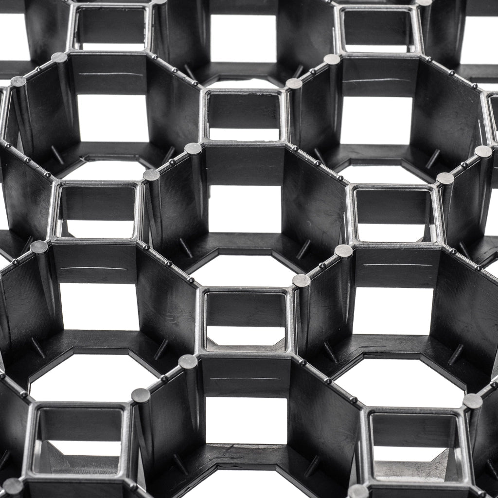 Griglia di protezione per prato KADAX Geogrid 50x50x3,5 per giardino, 530 tonnellate/m2 su pallet