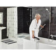 RIDDER Barra di Sicurezza Premium 30 cm Alluminio Cromato e Nero 445017