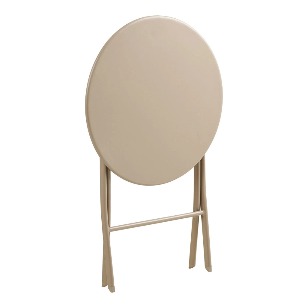 Set di 3 Mobili da Giardino Arcas, Marrone, Metallo, 60x60x71 cm