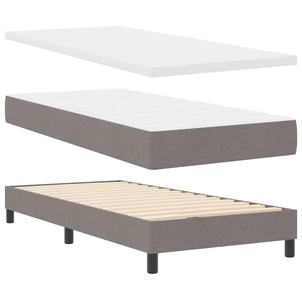 Letto a molle con materasso Talpa 90 x 200 cm Tessuto 3340007