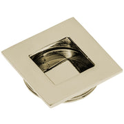 MANIGLIA DA INCASSO D 35X40 MM NICHEL- 1,0 pz