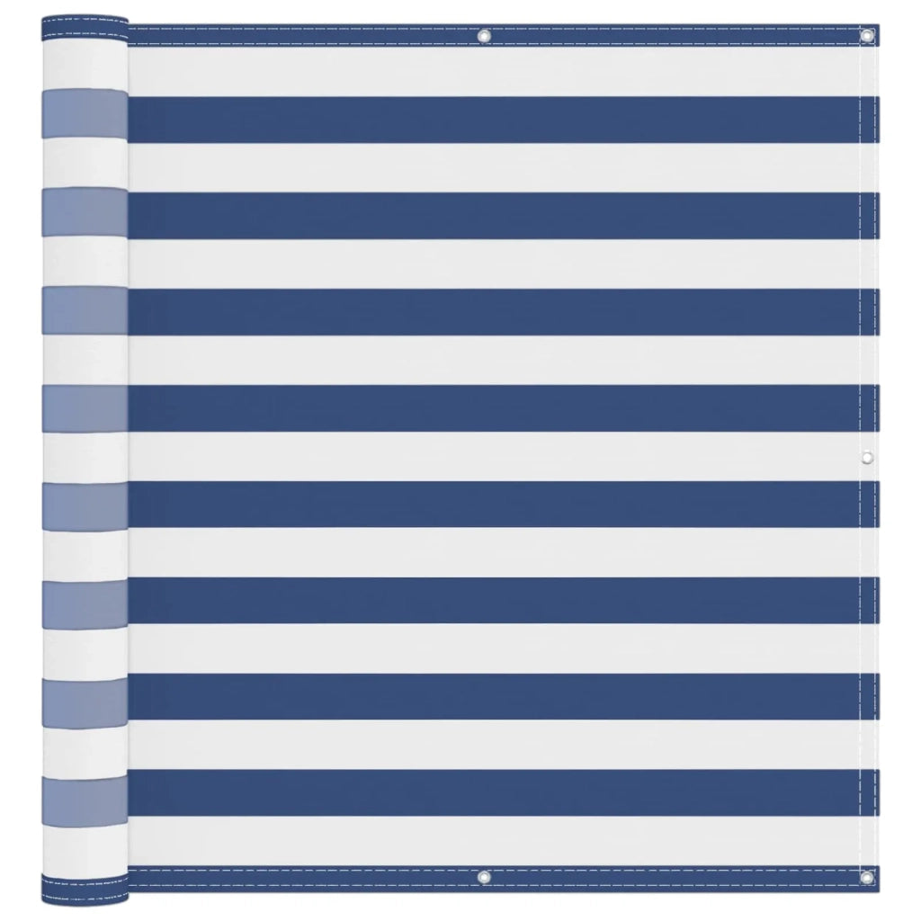 Schermo da balcone-Pannello per balcone Blu e Bianco 120 x 200 cm