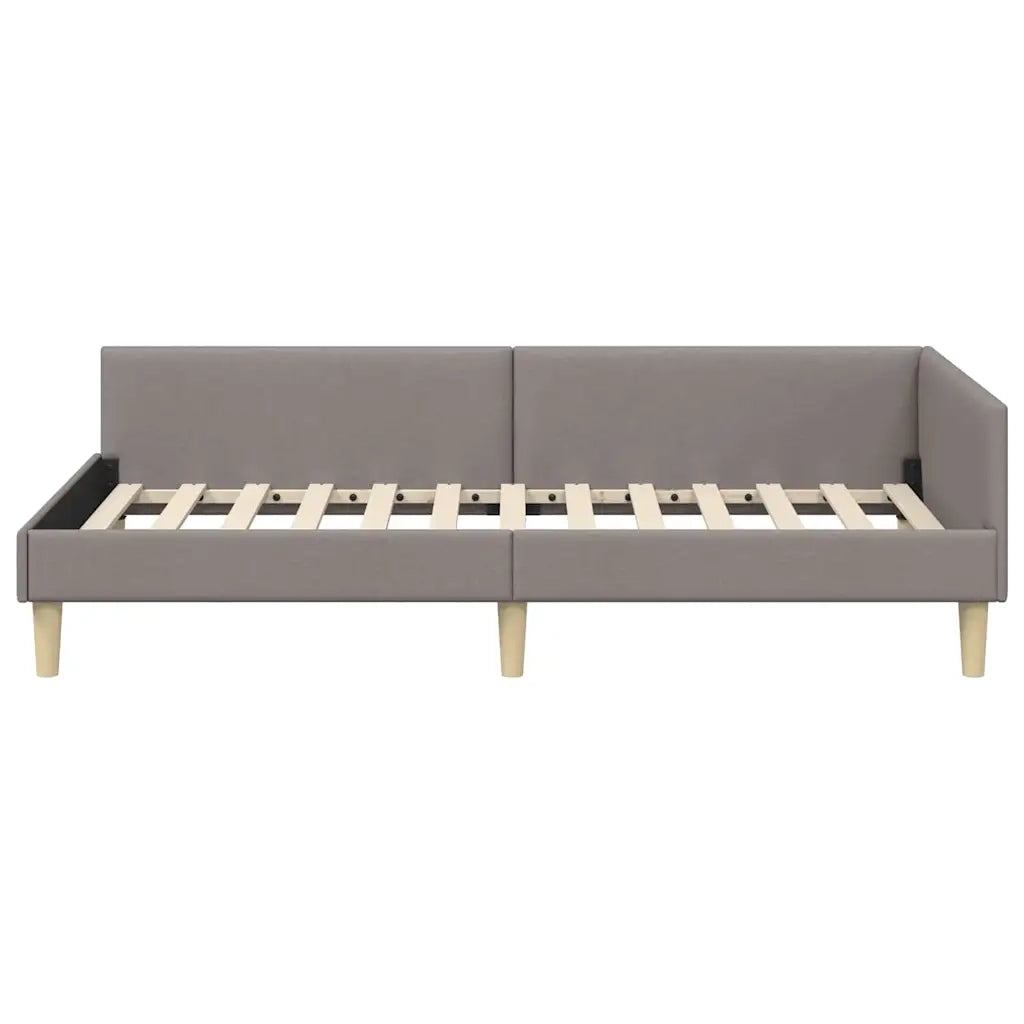 Cornice del letto ad angolo Talpa 90 x 190 cm Tessuto 42016114