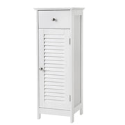 Mobile bagno indipendente mobile contenitore angolare con 1 cassetto bianco 12_0006496