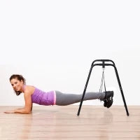 Barre per Dip con Passanti e Maniglie Imbottite, 90x81x92.5 cm, Nero