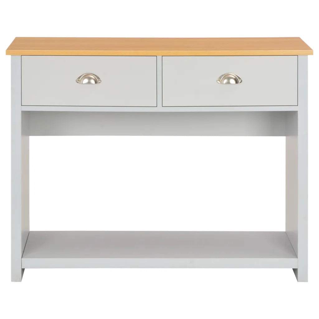 Tavolo Consolle Grigio 97x35x76 cm cod mxl 16463