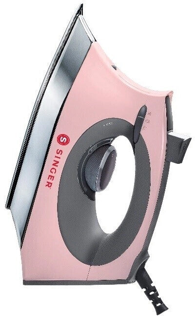 Singer ferro da stiro a vapore steam craft capacità 0.3 litri potenza 2600 watt colore rosa / grigio - 220428104/8