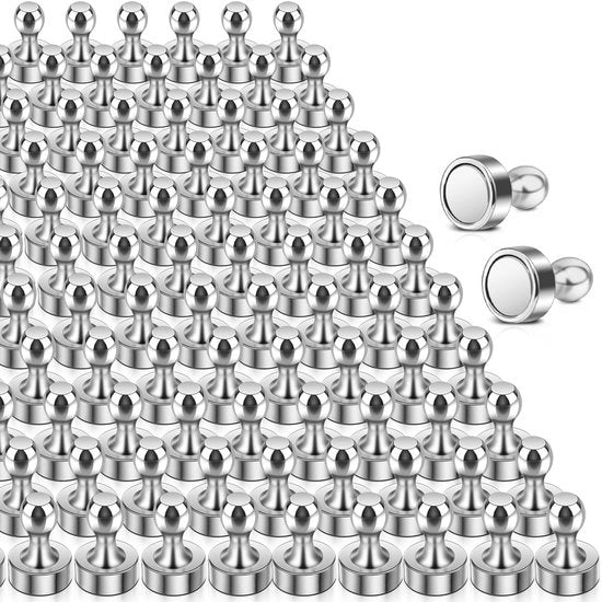 100 pezzi di magneti forti, magneti neodymium extra forti, mini magneti per tabella magnetica, piccoli magneti per whiteboard, magneti per frigorifero a goccia piccoli magneti metallici per frigorifero per bacheca ufficio