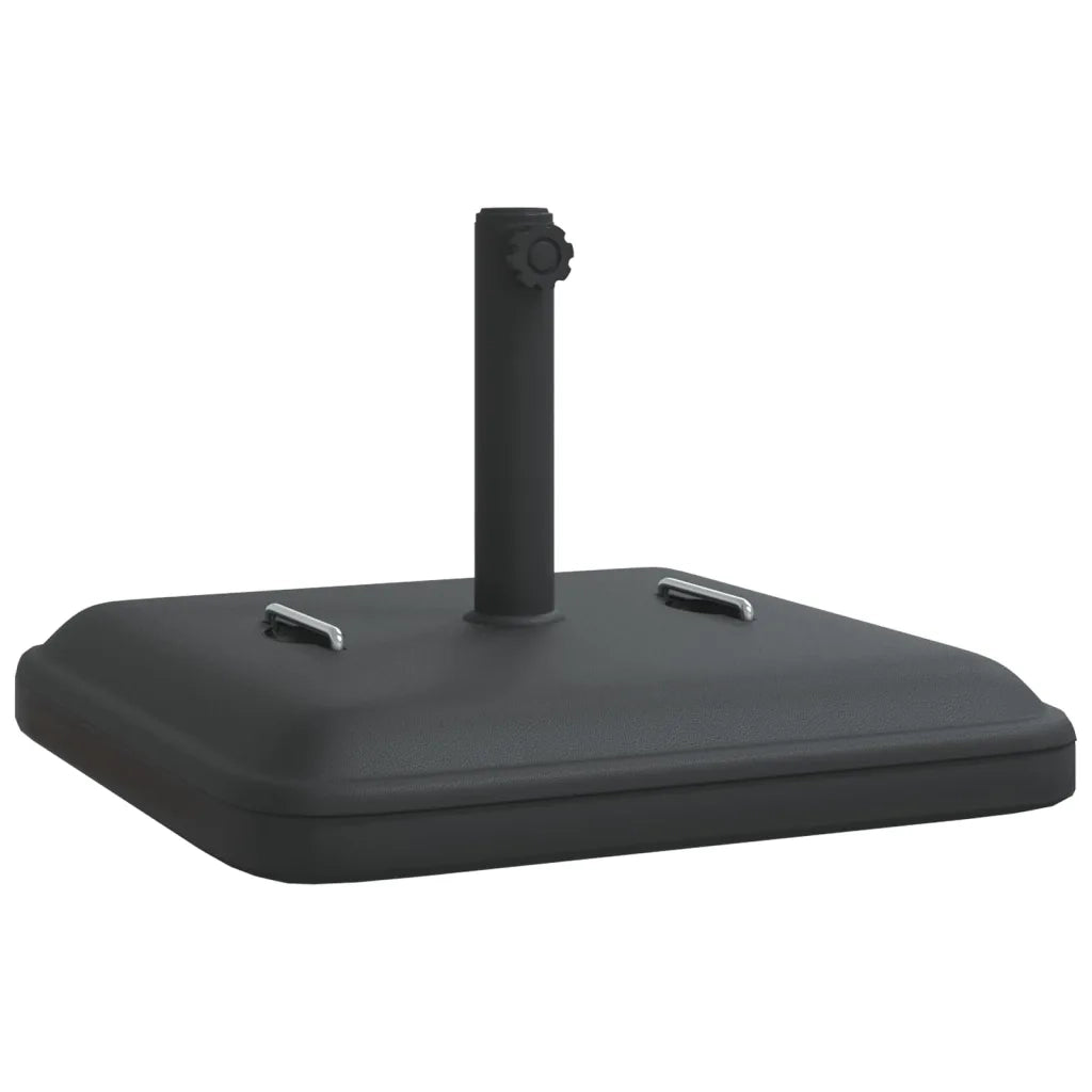 Base per ombrellone-Supporto per ombrellone con Manici per Pali ?38/48 mm 27kg Quadrata