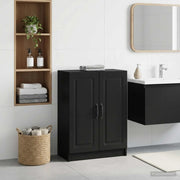 Mobiletto da Bagno UTRECHT Nero 59,5 x 31 x 77 cm 897716