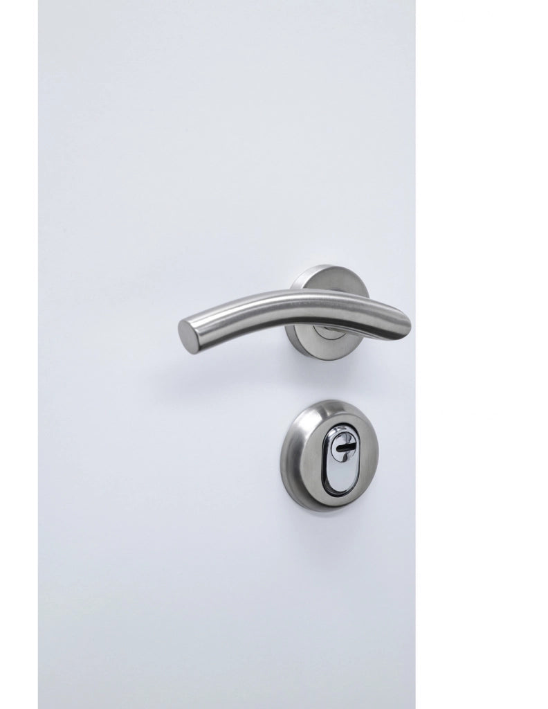 Coppia di rosette di sicurezza rinforzate cromate – THIRARD