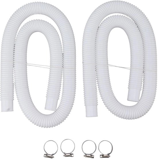 Sostituzione Slango per Piscina in PVC - Capacità 300/330/530/1000 Galloni - Duraturo - Installazione Facile - Lunghezza Adattabile - Prestazioni Affidabili - Slango per Piscina