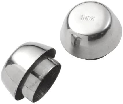 PEDRINI PARA SPRUZZI IN  ACCIAIO INOX SET DA 2 PEZZI