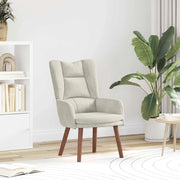 Poltrona-Poltroncina-Divano Sedia Crema 63 x 67 x 94 cm Velluto 414691