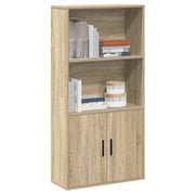 Libreria Rovere Sonoma 60x24x120 cm in Legno Multistrato 860420