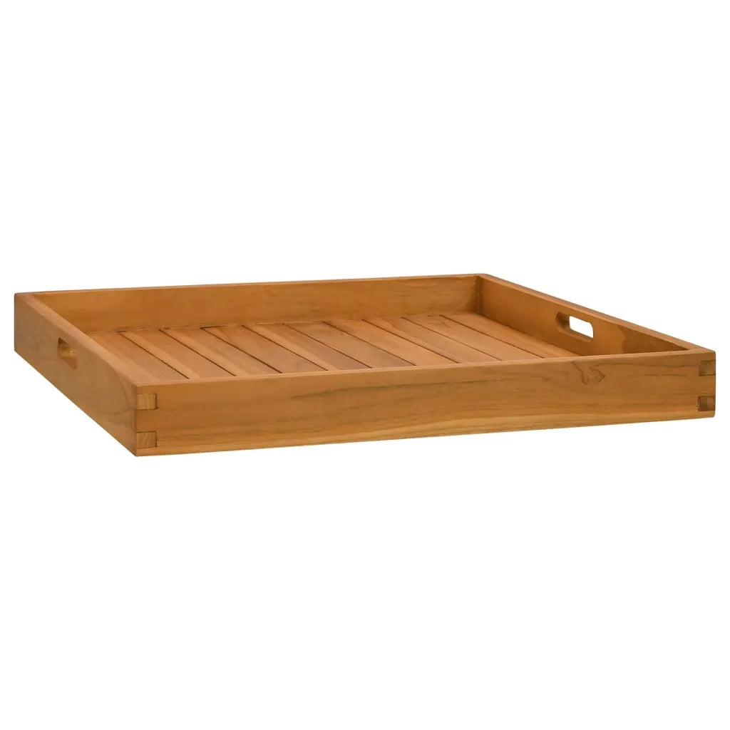 Vassoio da Portata 60x60 cm in Legno Massello di Teakcod mxl 129617