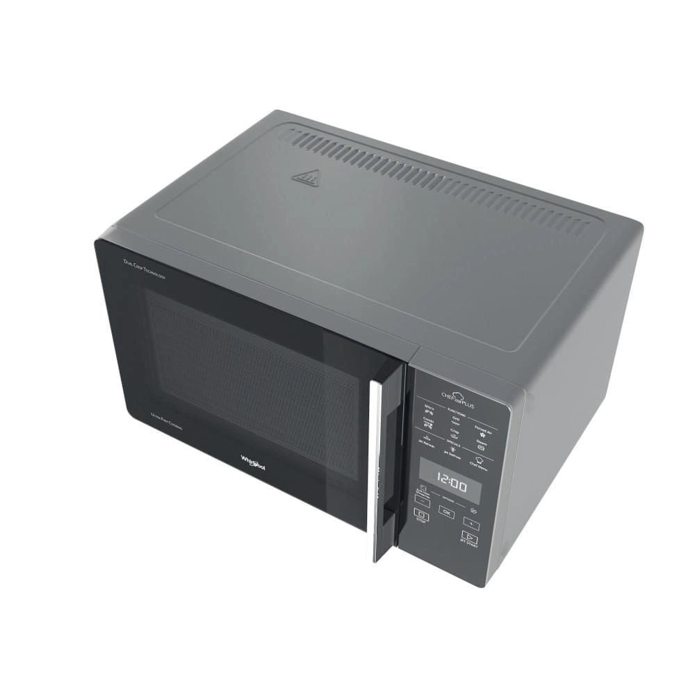 Whirlpool MCP 359 SL Chef Plus Forno a Microonde Combinato con Grill 25 L 800 W Steam Dual Crisp JetDefrost colore Argento