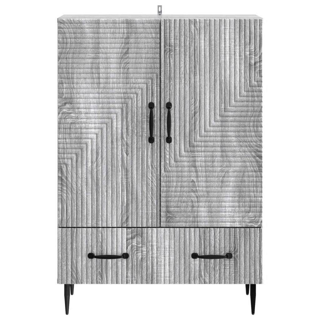 Credenza Grigio Sonoma 66 x 34,5 x 95 cm Legno ingegnerizzato 894901