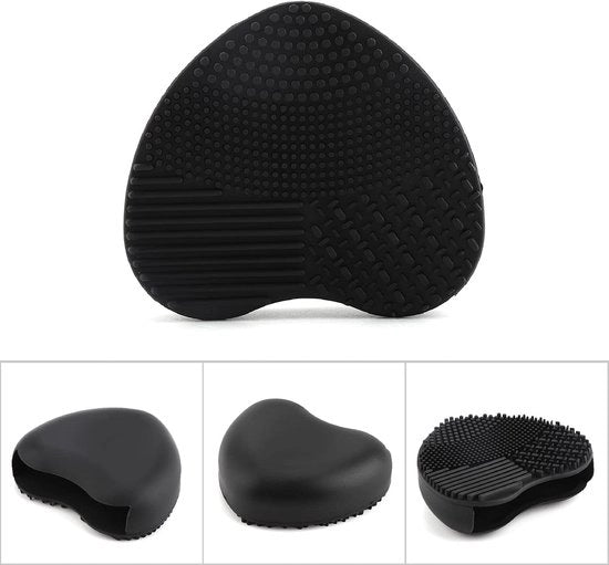 Panno per pulire i pennelli per trucco - Zacht - Flexibile - Portatile - Pulitore per pennelli cosmetici - Per ragazze/donne